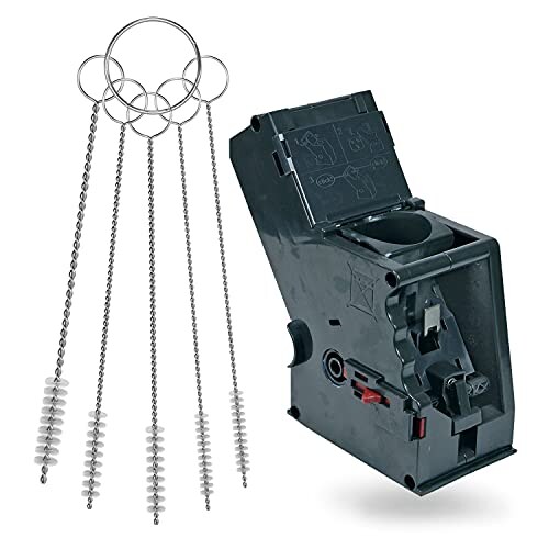 VIOKS Brühgruppe passend wie Siemens 11014117 und Bürsten für Kaffeemaschine EQ
