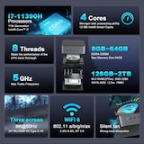 thumbnail of Mini PC Windows Intel Core i7 11ème Génération Ultra Puissant Compact YONIS
