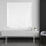 thumbnail of WellHome - Tenda a rullo in poliestere opaco 140 x 250 cm (larghezza x altezza) Bianco sporco