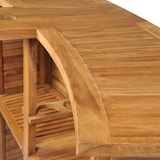 thumbnail of vidaXL Klappbarer Bartisch 155x53x105 cm Teak Massiv