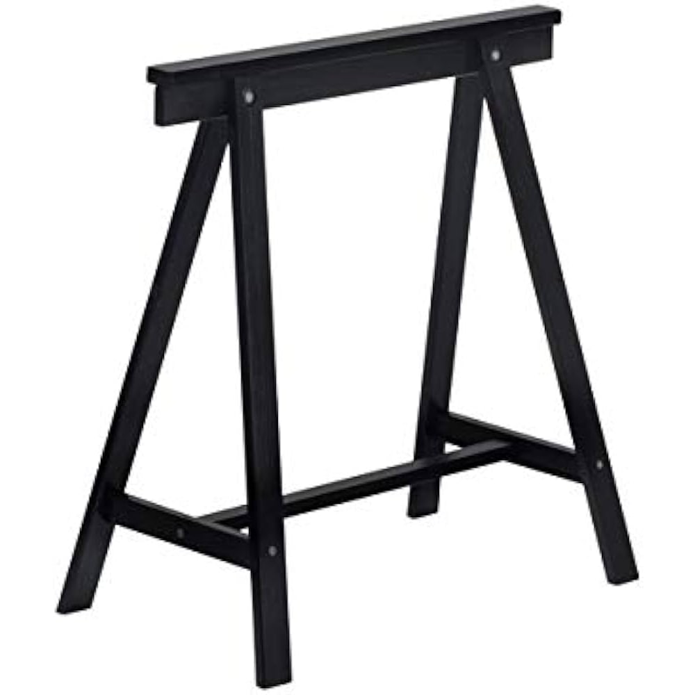 Caballete "DECO" teñido negro