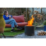 thumbnail of Stufa a pellet RedFire Volcano Large – acciaio verniciato a polvere – Ø38 cm – altezza 32 cm – nero