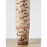 thumbnail of 2000x Hartpapierbecher "Coffee to go" für Heißgetränke, 180ml