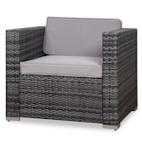 thumbnail of SVITA Rattan Sessel Ergänzung Zubehör Polyrattan Couch California Lugano grau