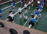 thumbnail of Tischkicker London, Kicker Kickertisch Tischfussball, klappbar 84x121x105 ~ schwarz