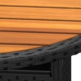 thumbnail of vidaXL 3-tlg. Garten-Bistro-Set Poly Rattan Schwarz
