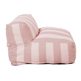 thumbnail of Fauteuil de jardin rayé pour canapé modulable rose poudré