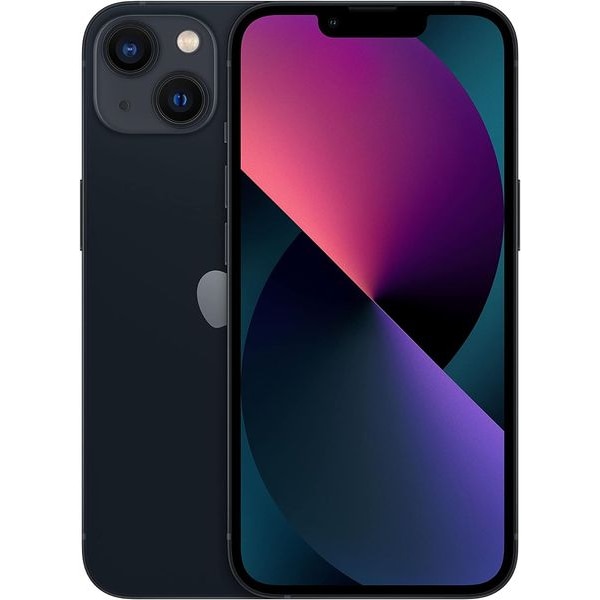 Apple iPhone 13 5G 4GB RAM 256GB Dual Sim Mitternachts Schwarz EU