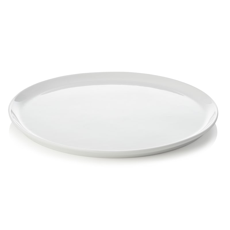 4x Pizzateller Set, Ø 34 cm, Porzellan