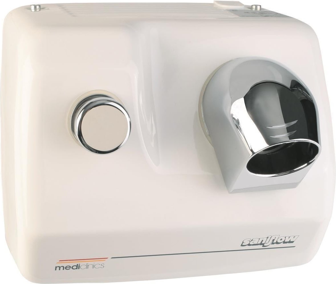 Mediclinics Wandhaartrockner - 2250 W -  weiß - Haartrockner