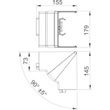 thumbnail of OBO Bettermann Inneneck GK-IH70170CW 6274641