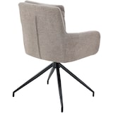 thumbnail of 2er Set Esszimmerstuhl DUTOR - Stoff Taupe 57x62x83 cm | Essstühle Esszimmerstühle Küchenstühle Wohnzimmerstühle