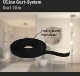 thumbnail of Paulmann ULine Gurt  10m Dacron Textil Kupfer Schwarz 94619