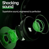 thumbnail of Casque Audio Sans Fil Réduction De Bruit Bluetooth 5.1 Sport Polyvalent Vert 2 YONIS