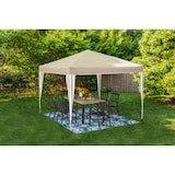 thumbnail of Tarrington House Pavilhão pop-up BLUE CREEK, aço/ poliéster, 3 x 3 m, prateado/ branco areia