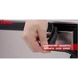 thumbnail of Atosa, Armadio refrigerato con porta in vetro BT 700 Lt GN2/1, acciaio inox 430, 730 x 805 x 2065 mm (L x P x A),acciaio