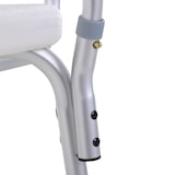 thumbnail of HOMCOM Silla para Ducha Regulable en Altura con Reposabrazos y Respaldo 51.5x43.5x71-84 cm Blanca