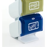 thumbnail of Oreste Luchetta pattumiera raccolta differenziata STONER capacità di ogni bidone Lt.16, L.29 x P31. x H.101 cm