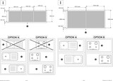 thumbnail of Furn.Design Küche mit Kochinsel in weiß Pinie und anthrazit Landhaus Küchenschrank Set 7-teilig Stove