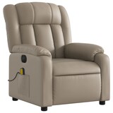 thumbnail of vidaXL Massagesessel Elektrisch Cappuccino-Braun Kunstleder
