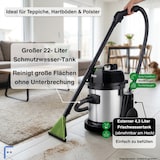 thumbnail of Fakir SR 9800 - Sprüh Extraktionsgerät, Teppichreiniger, Staubsauger für Teppiche, Schwarz/Grün, 800 Watt