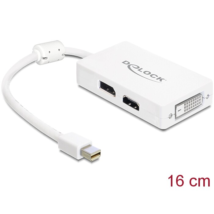 Delock Adapter mini Displayport 1.1 > Displayport/HDMI/DVI