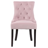 thumbnail of Set 4 poltrone pranzo Aberdeen in velluto rosa/antico