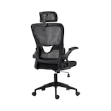 thumbnail of Cadeira de Escritorio com Rodas ErgoFlex Pro Preta 122x62x58cm 7house