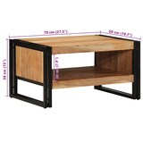 thumbnail of vidaXL Couchtisch 70x50x38 cm Massivholz Akazie