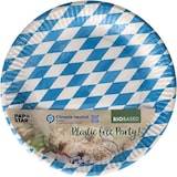 thumbnail of Papstar Pappteller rund Ø 23 cm "Bayrisch Blau", 10 x 50 Stück
