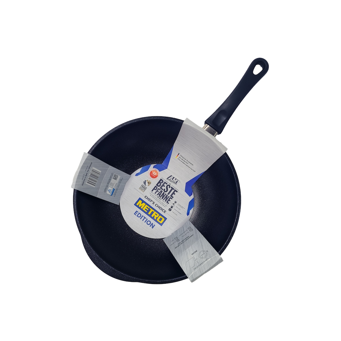 AMT Beste Pfanne Metro Edition - Wok Induktion ø 32 cm