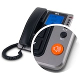 thumbnail of SPC Office Pro - Festnetztelefon für den Schreibtisch, großes beleuchtetes Akkudisplay, 7 Direktwahlspeicher, Anrufer-ID und Freisprecheinrichtung