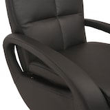 thumbnail of Relaxsessel HWC-L11, Design Fernsehsessel TV-Sessel Liegesessel, Liegefunktion drehbar, Voll-Leder ~ schwarz