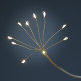 thumbnail of LED Feuerwerk Leuchtstern Firework weißer Hängestern mit Fernbedienung