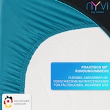 thumbnail of Spannbettlaken DreamScience Mikroflausch - Kuschelweiches & Wärmendes Bettlaken Spannbetttuch 180 - 200x220 + 40 cm Boxspringbett (2er Pack) schwarz