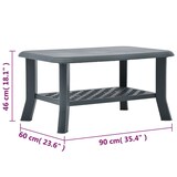 thumbnail of vidaXL Couchtisch Grün 90 x 60 x 46 cm Kunststoff