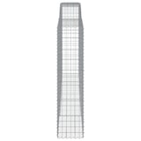 thumbnail of vidaXL Gabionen mit Hochbogen 2 Stk. 400x50x200/220cm Verzinktes Eisen