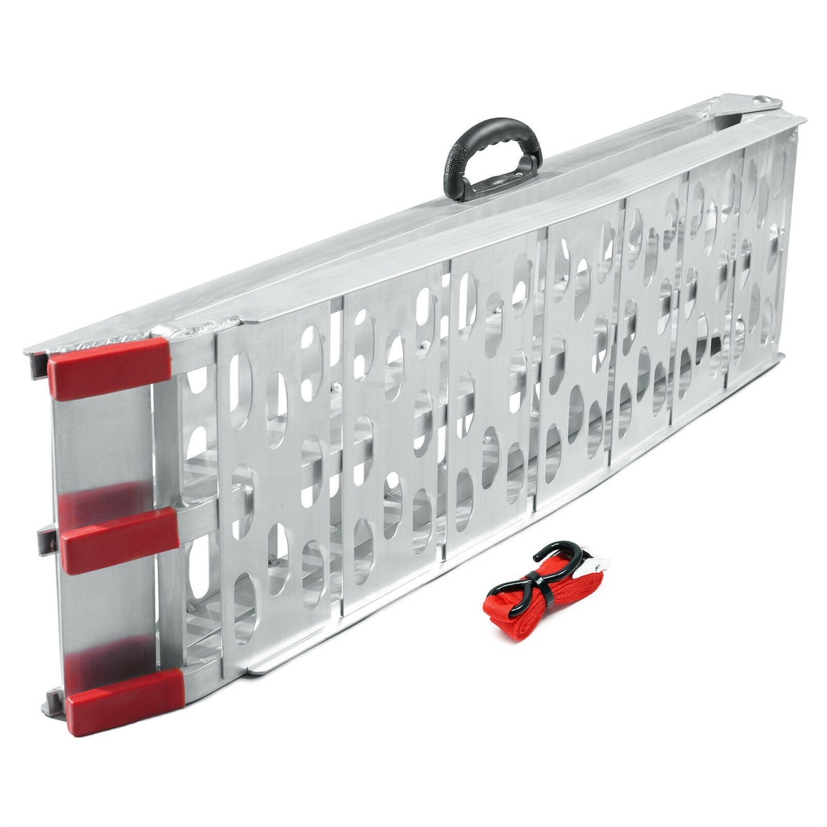 Helloshop26 - Rampa de carregamento dobrável de alumínio para motocicletas quadriciclos e ATVs 226 cm 340 kg (código 16_0002134