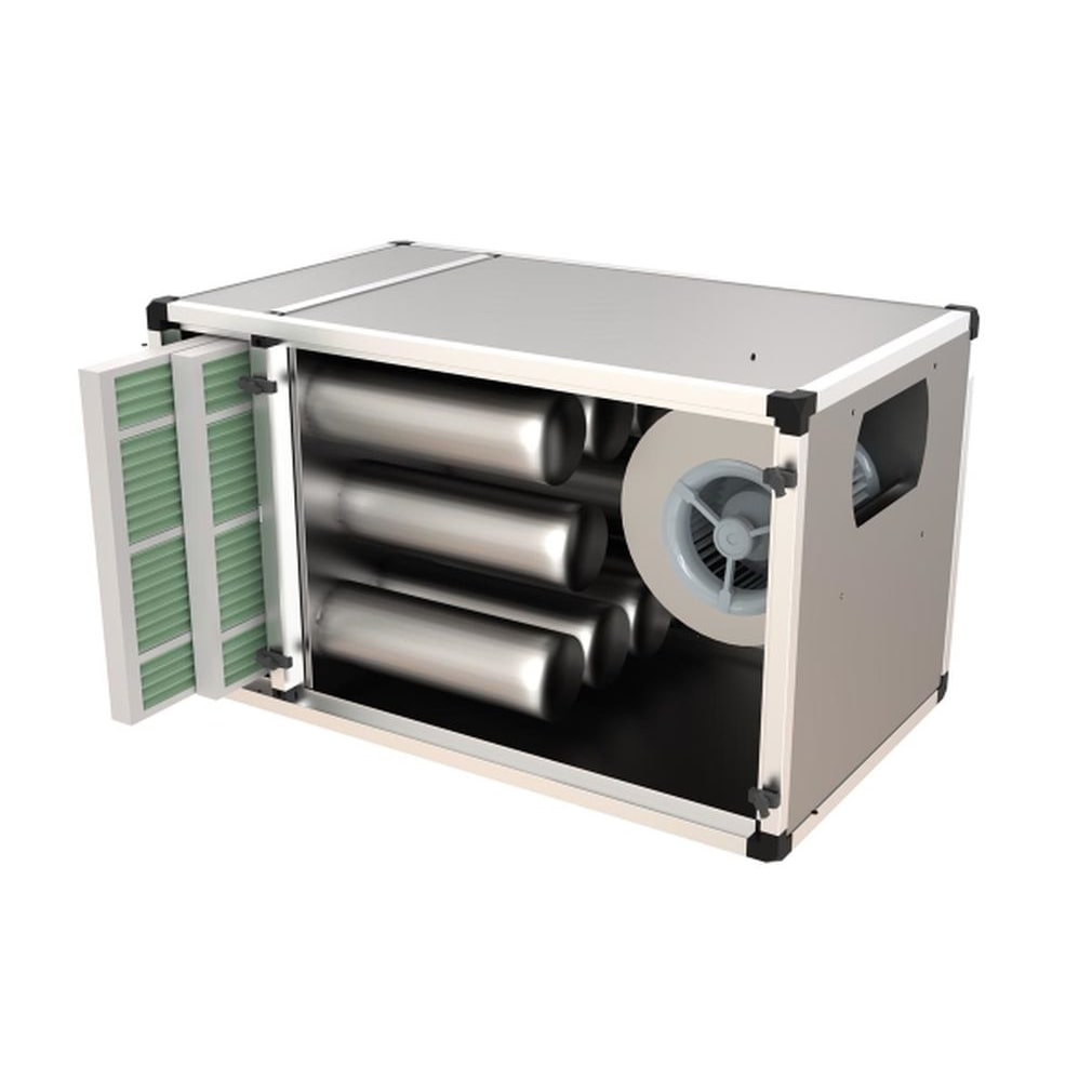 Combisteel Abluftanlage mit 2000 m³ /h und 230V