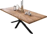 thumbnail of SIT Möbel Esstisch | 180 x 100 cm | Platte 50 mm Teak natur | Gestell Metall antikschwarz | B 180 x T 100 x H 79 cm | 15261-11 | Serie TABLES & CO