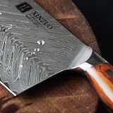 thumbnail of XinZuo - Damast-Hackbeil (Chinesisches Kochmesser) - B27 Yi Serie