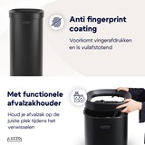 thumbnail of Luzzo® Open Square Prullenbak 50 liter - afvalbak-vuilnisbak -Zwart