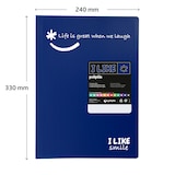 thumbnail of Pasta com 30 capas Poliplás “LIKE” Azul