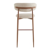 thumbnail of Lot de 2 tabourets de bar hortense greige, 105x49x55 cm, France mobilier chr