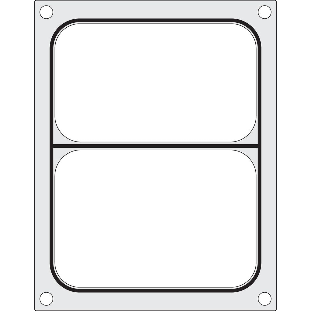 Matrijs voor sealmachine HENDI, een tweedelige container (227x178 mm)