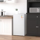 thumbnail of Mini Refrigerador 91L de Capacidad Nevera Eléctrica Pequeña con Estante Ajustable Compartimento Congelador Puerta Reversible Silencioso 47,5x44.2x84cm