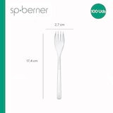 thumbnail of SP BERNER KITCHENWARE - Confezione da 100 forchette riutilizzabili