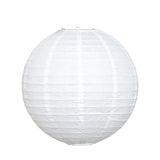 thumbnail of 12x Lampion rund weiß O 25 cm
