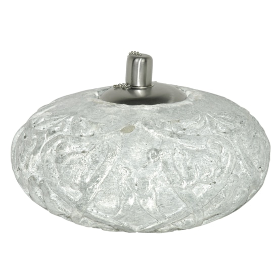 Olielamp Rococo cement 25x15,5cm