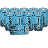 thumbnail of 10x Ultralife UHE-ER26500 bobbin cell - C Rundzelle Lithium-Thionylchlorid 3,6V 9000mAh LS26500